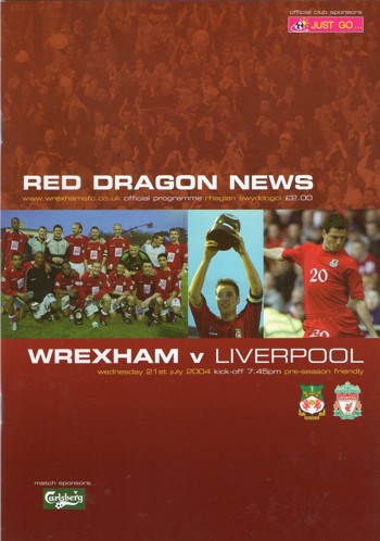 Match programme